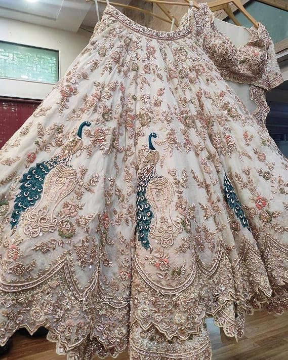 ✨ Fox Georgette Lehenga Choli with Sequins & Cut Work – Elegant Designer Ethnic Wear for Women